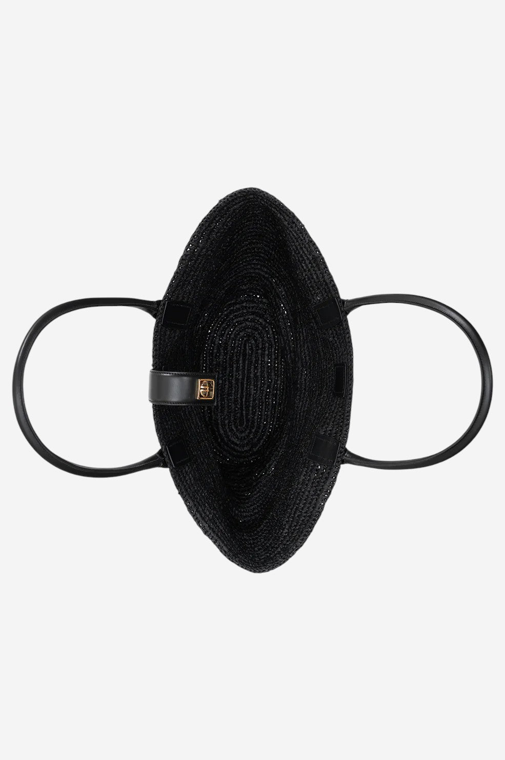 Lou Tote Monogram - Black - Shop Yu Fashion