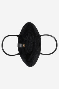 Lou Tote Monogram - Black - Shop Yu Fashion
