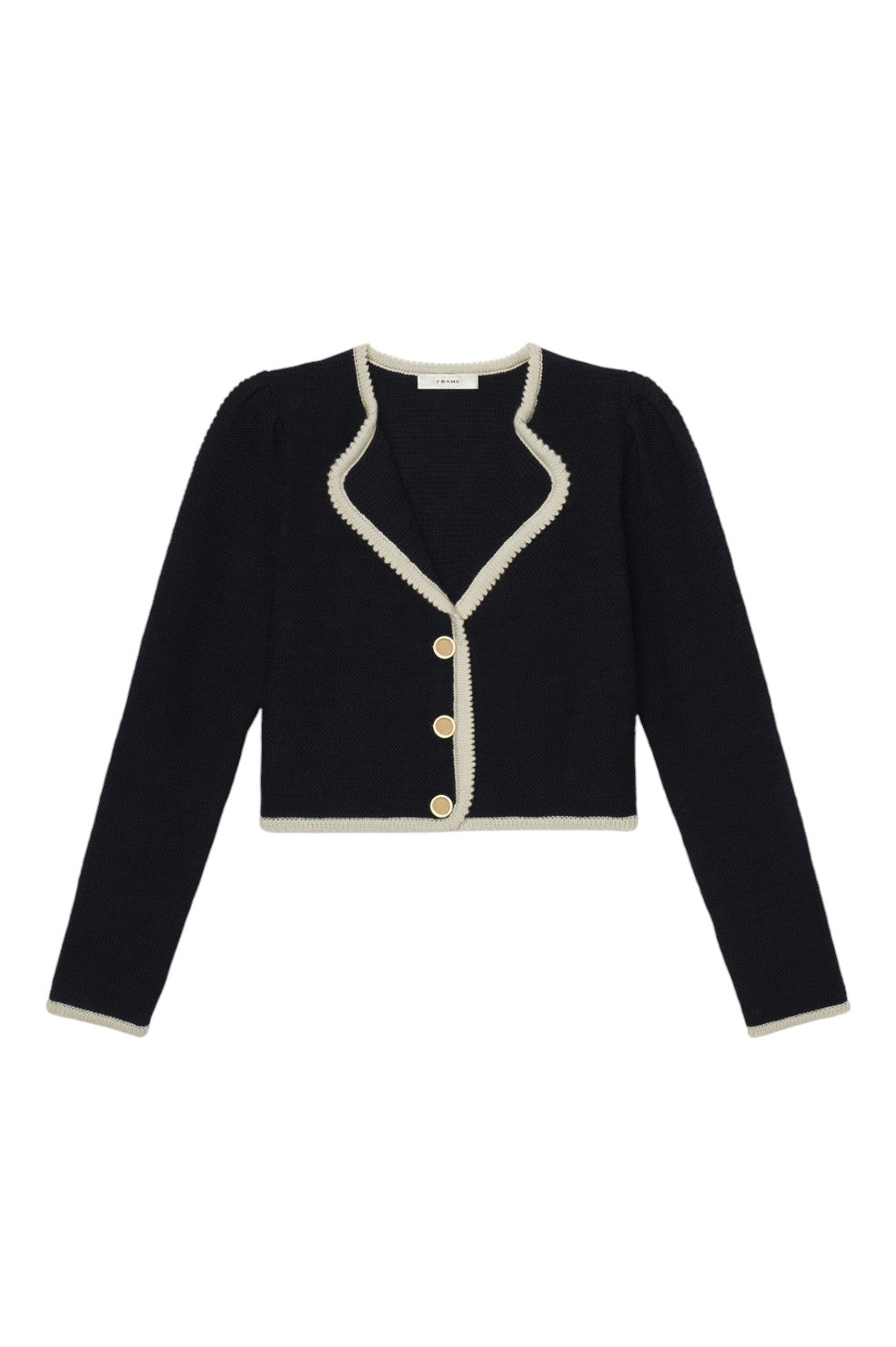 The Corded Cardi - Navy Multi - Shop Yu Fashion