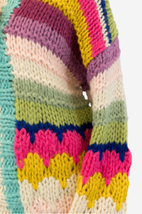 Haven Cardigan - Multi Stripe - Shop Yu Fashion