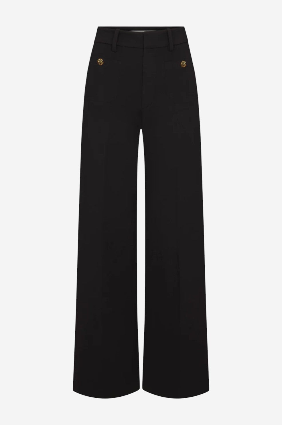 The Slim Palazzo Trouser - Black