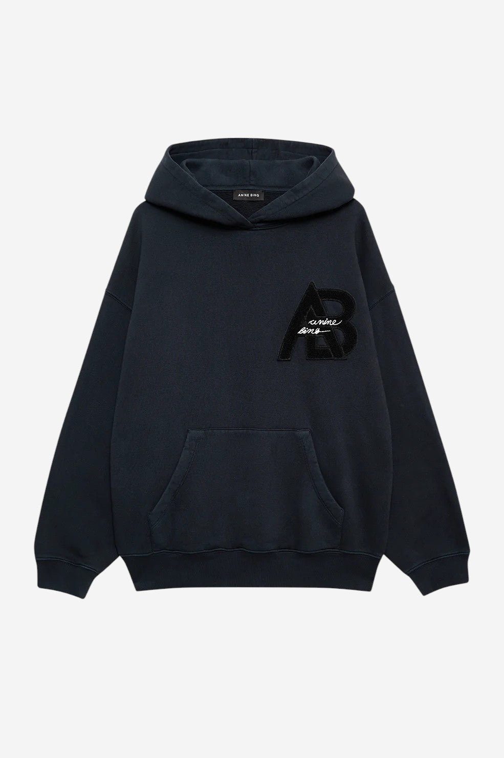 Jaci Hoodie Letterman - Vintage Black