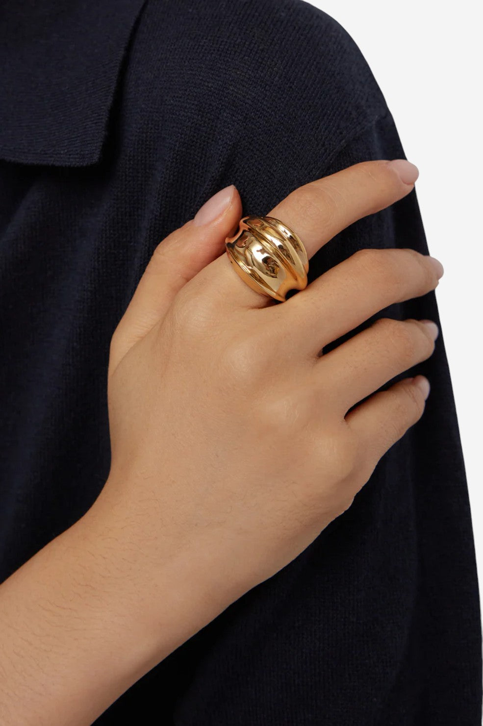 Leona Ring - Gold - Shop Yu Fashion