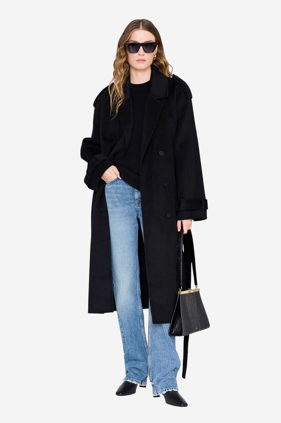 Lee Crew Sweater - Black