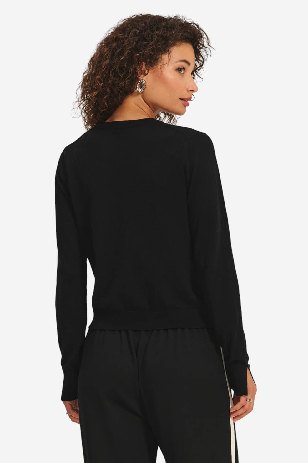 *PRE-ORDER* Melina Cashmere Sweater - Black