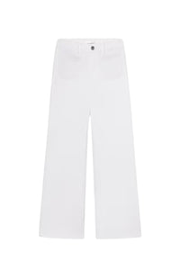 Le Slim Palazzo Modernist Pocket - White