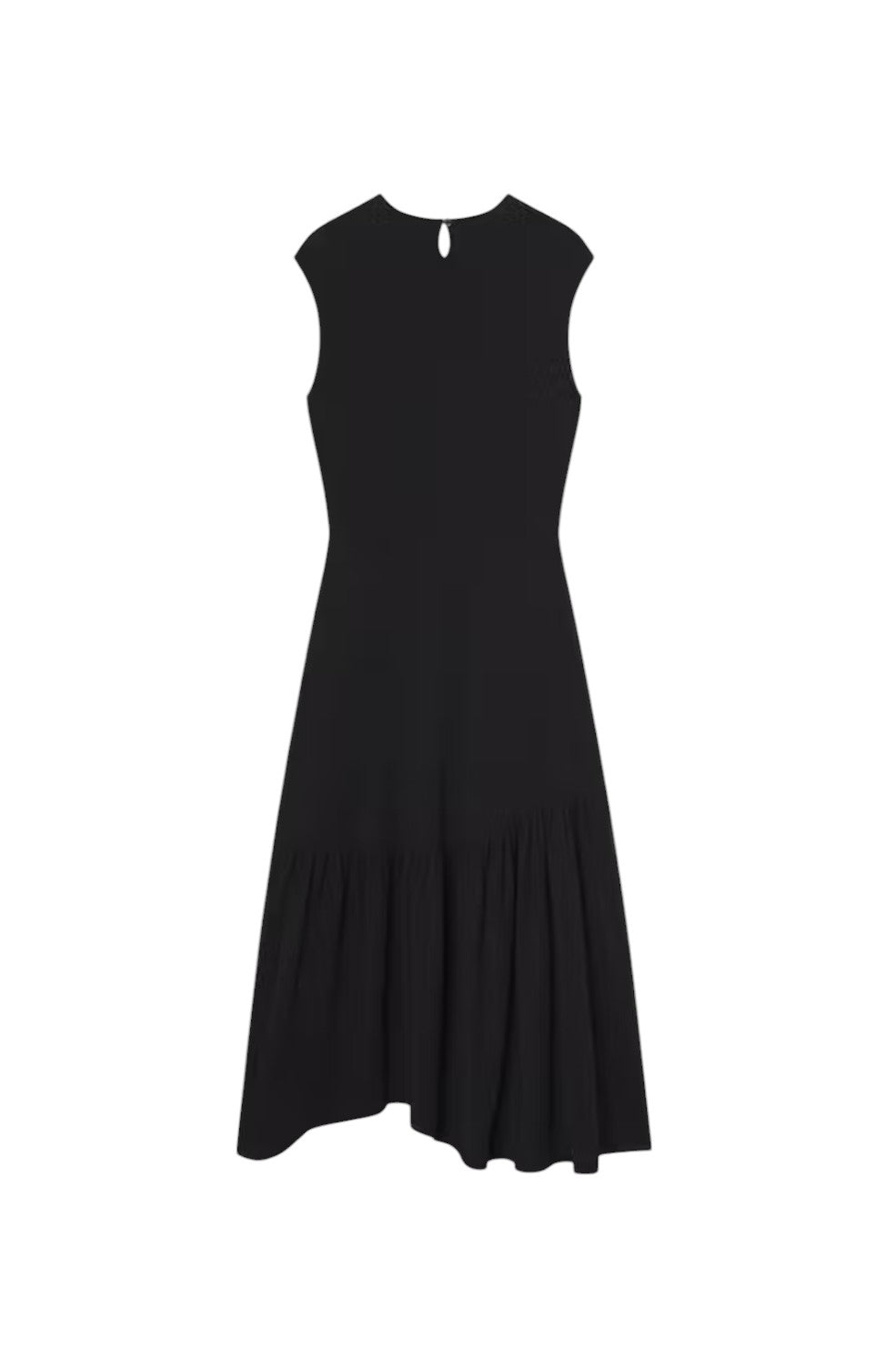 The Gathered Tank Dress - Noir