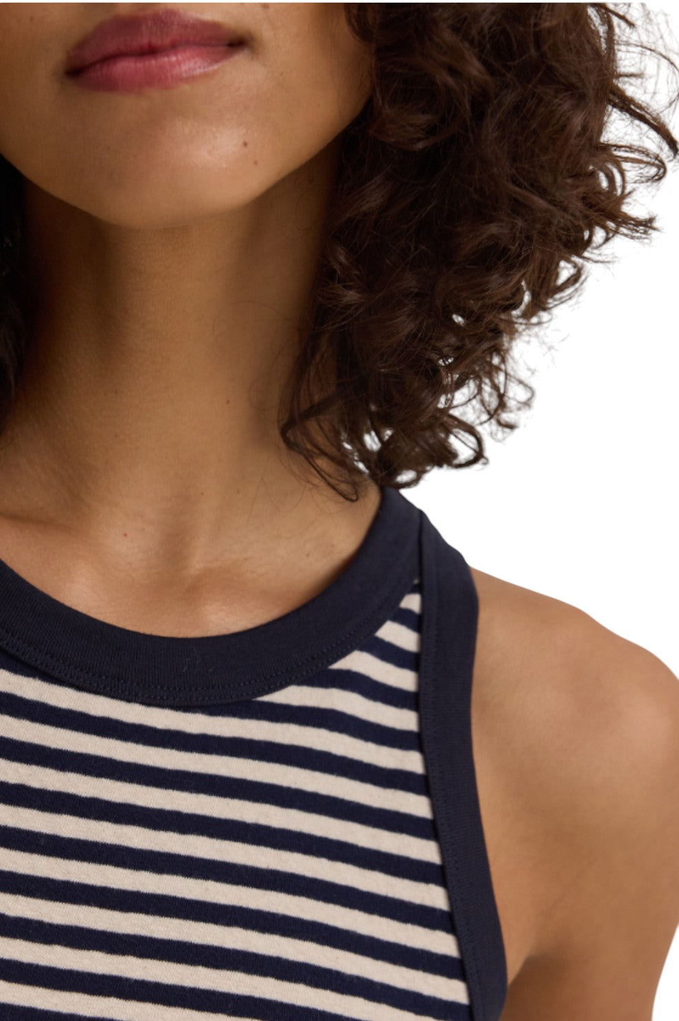 Lua Top - Navy - Shop Yu Fashion