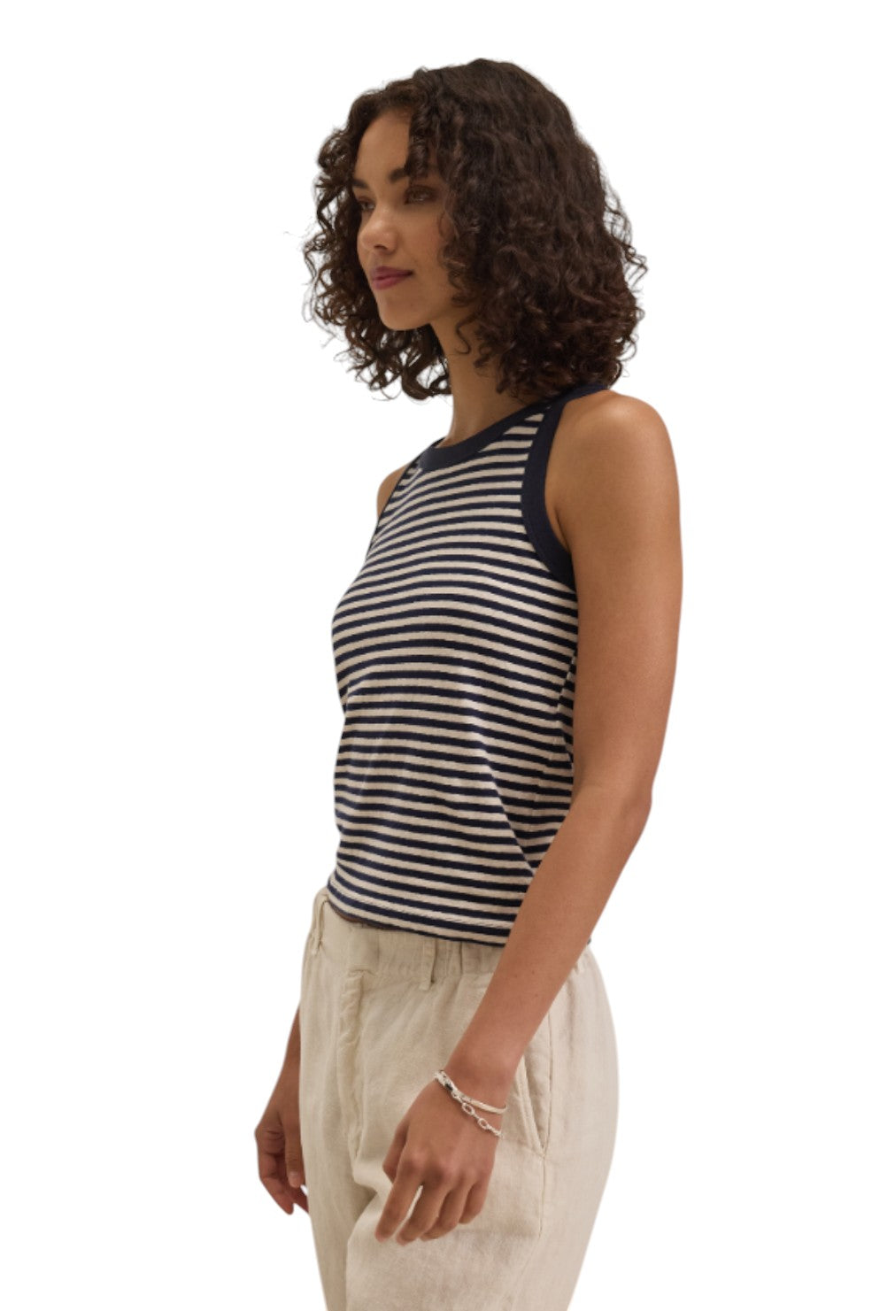 Lua Top - Navy - Shop Yu Fashion