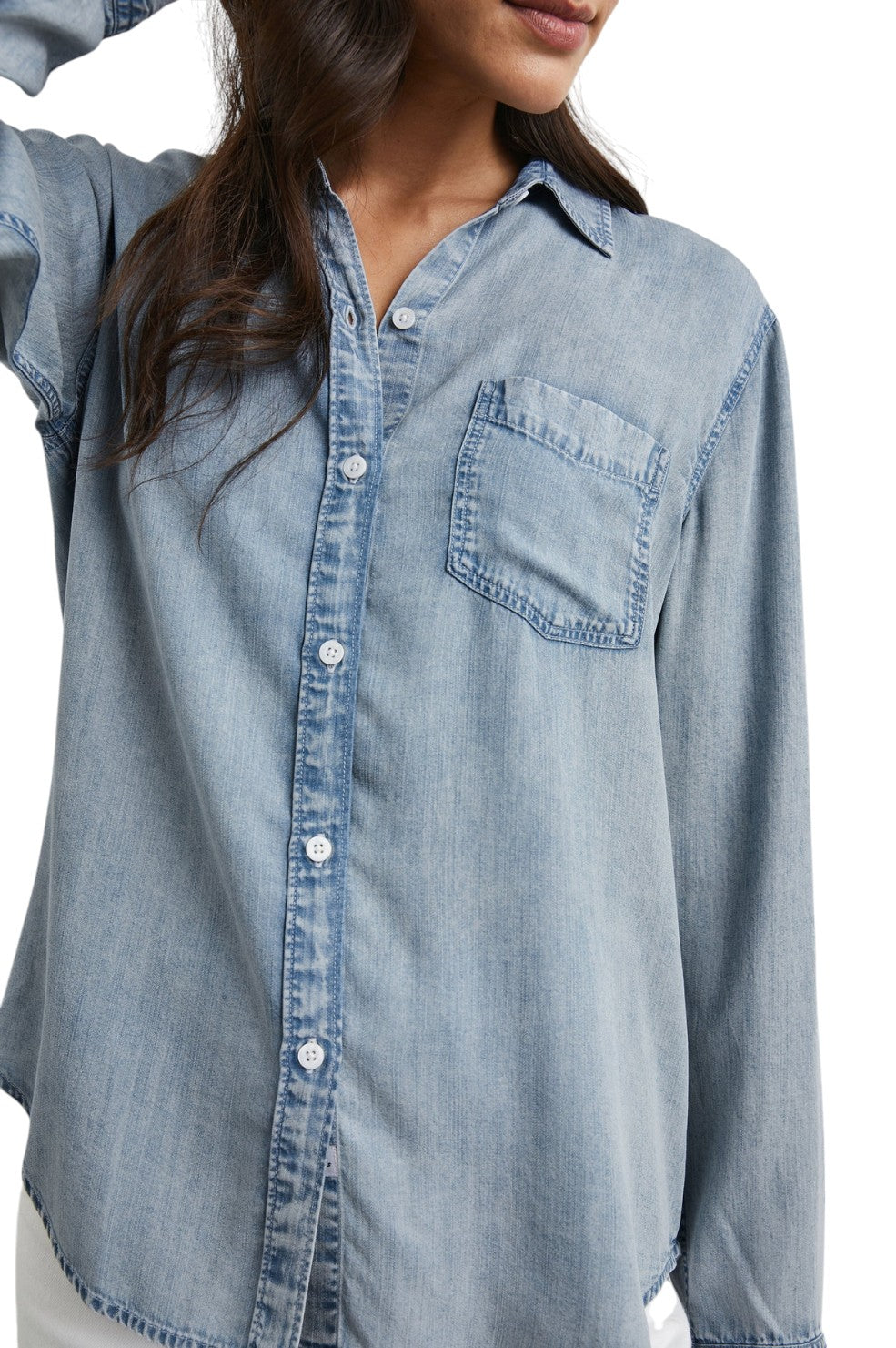 Ingrid Shirt - Vintage Cloud Wash