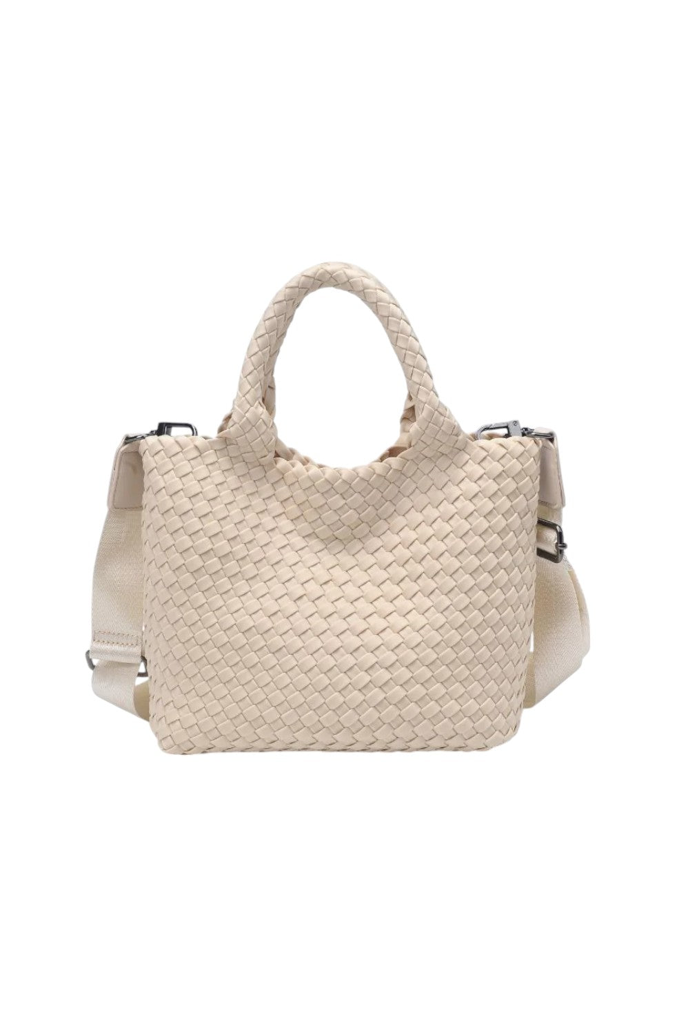 Sky's The Limit Small Crossbody - Cream - Shop Yu Fashion