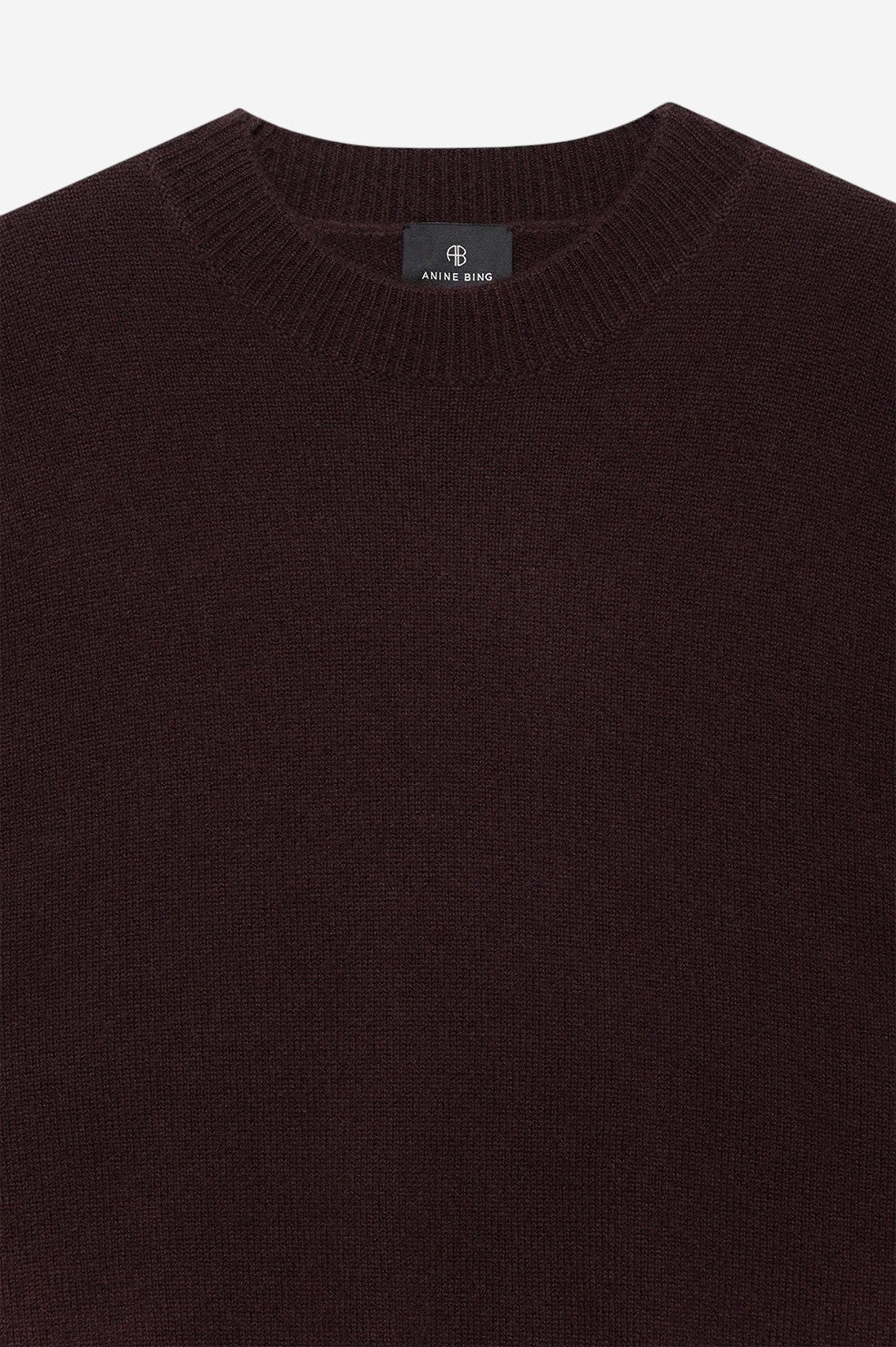*PRE-ORDER* Lee Crew Sweater - Deep Bown - Shop Yu Fashion