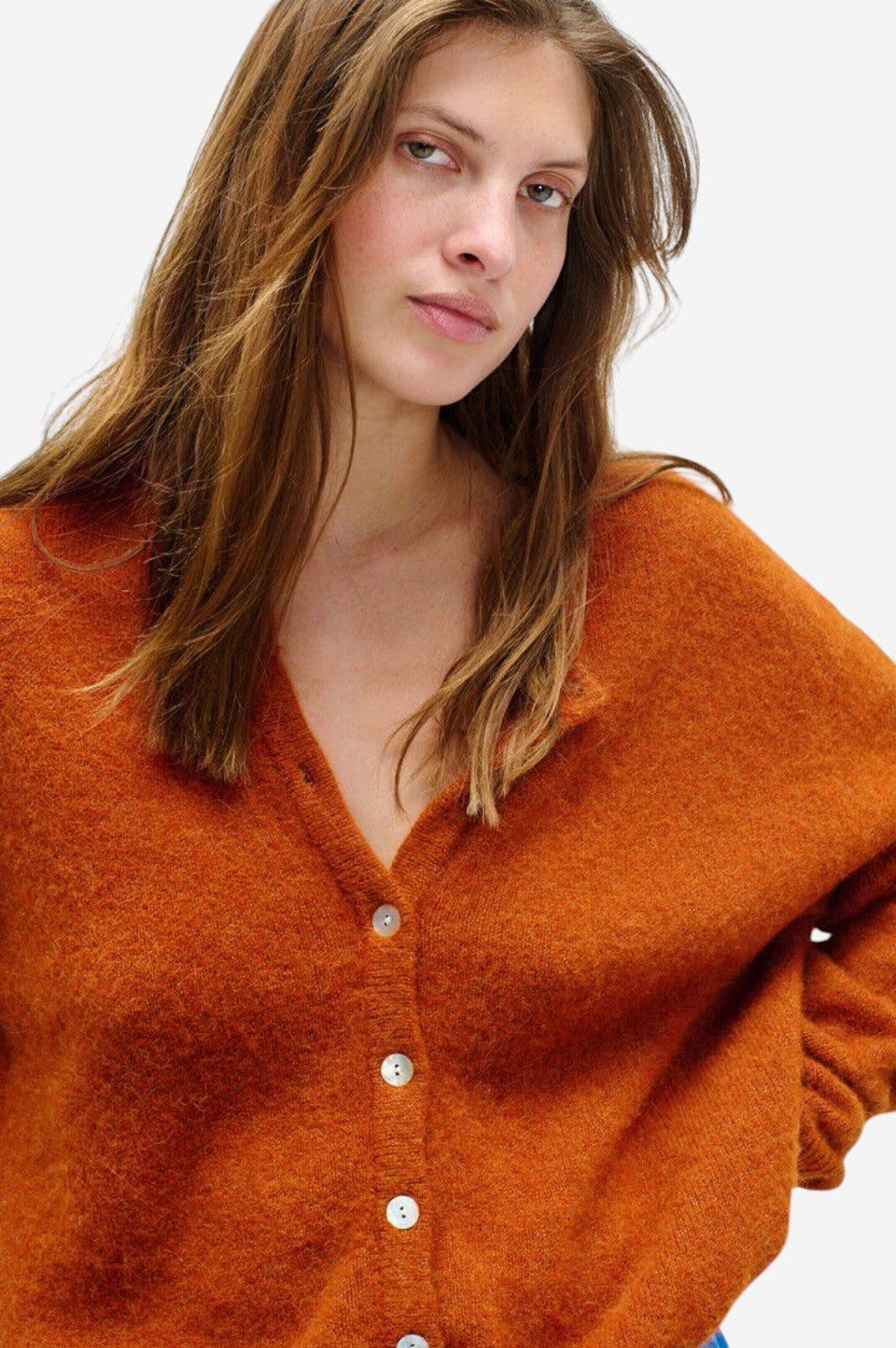 *PRE-ORDER* Vitow Cardigan - Copper - Shop Yu Fashion