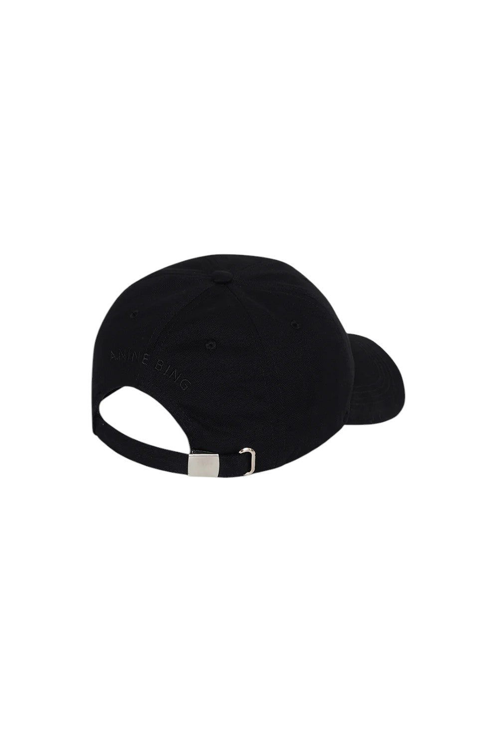 Jeremy Baseball Cap Framed Monogram - Black