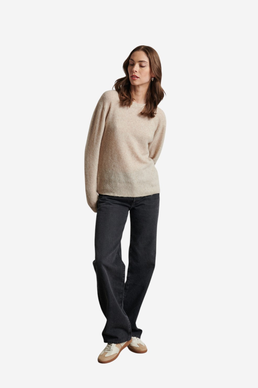 Cecy Sweater - Fawn - Shop Yu Fashion