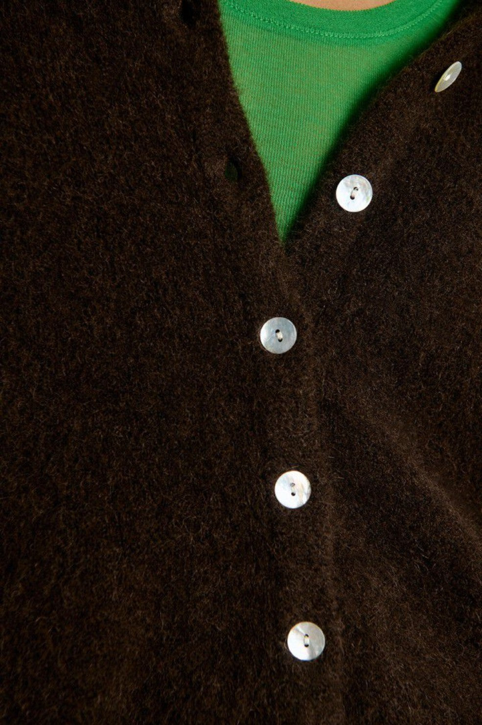 *PRE-ORDER* Vitow Cardigan - Coffee - Shop Yu Fashion