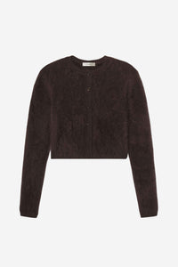 *PRE-ORDER* The Teddy Cardi - Coffee