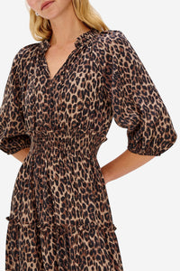 Caterine Dress - Brown Nala - Shop Yu Fashion