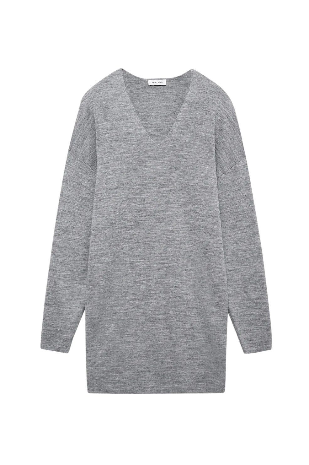 Essex Dress - Grey Melange - Shop Yu Fashion