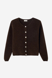 *PRE-ORDER* Vitow Cardigan - Coffee - Shop Yu Fashion