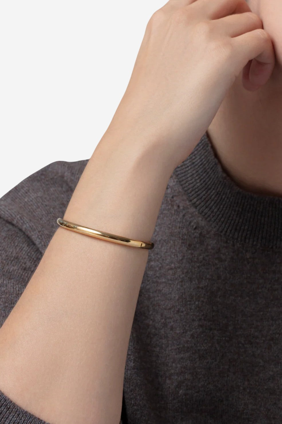 Remi Bangle 7"- Gold - Shop Yu Fashion