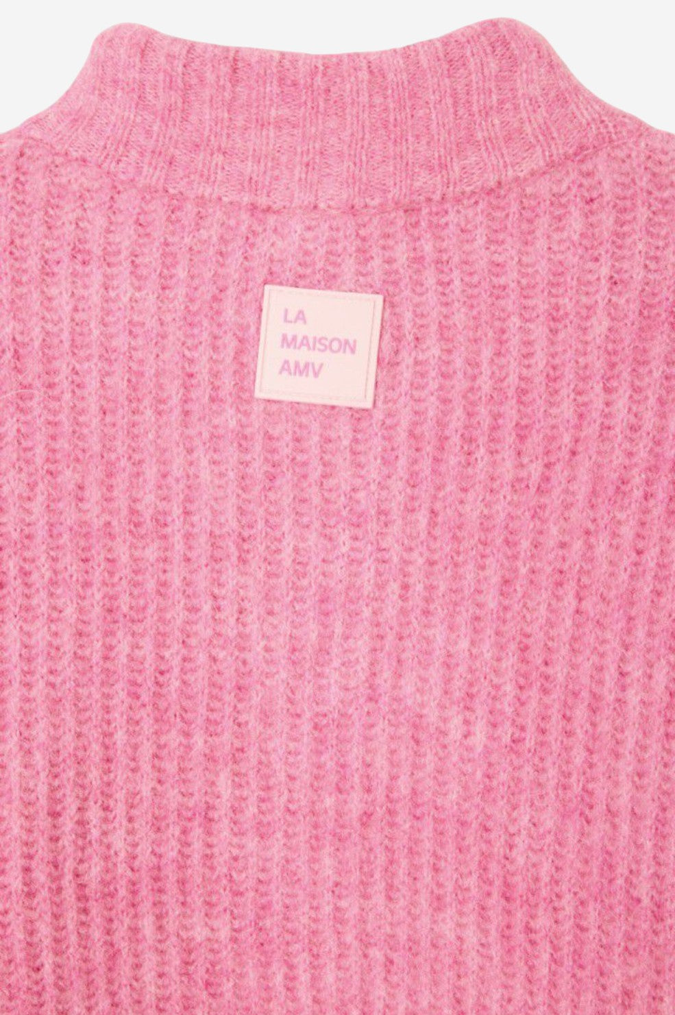 *PRE-ORDER* East Button Up Cardigan - Rose Bubble Melange - Shop Yu Fashion