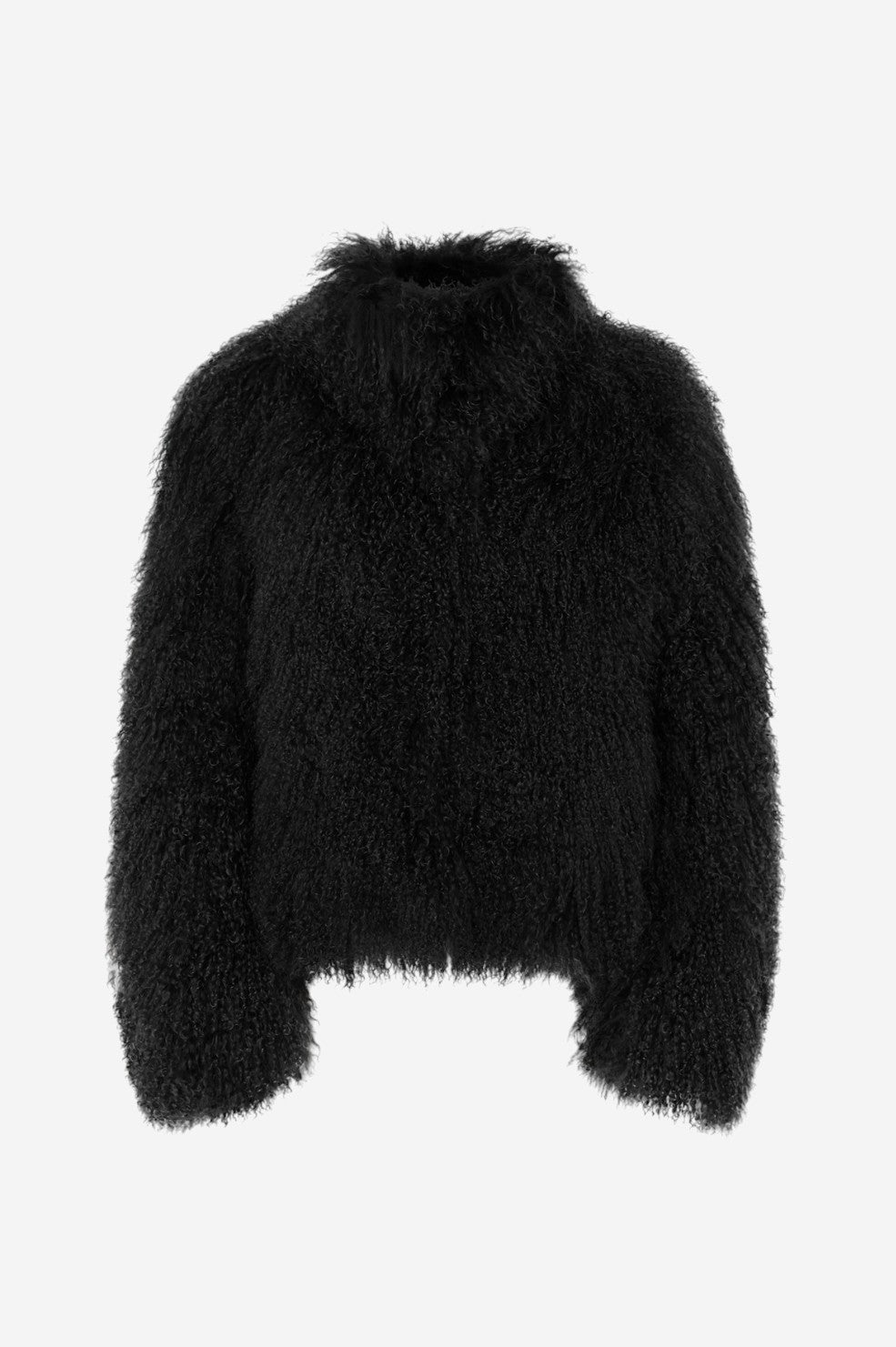 *PRE-ORDER* Rochelle Shearling Coat - Black - Shop Yu Fashion