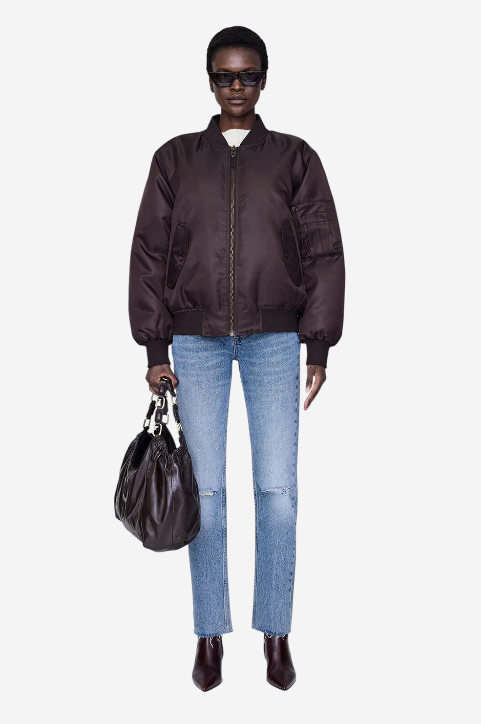 *PRE-ORDER* Leon Bomber - Deep Brown