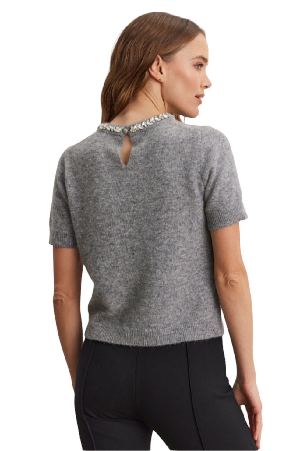 Layton Top - Heather Grey