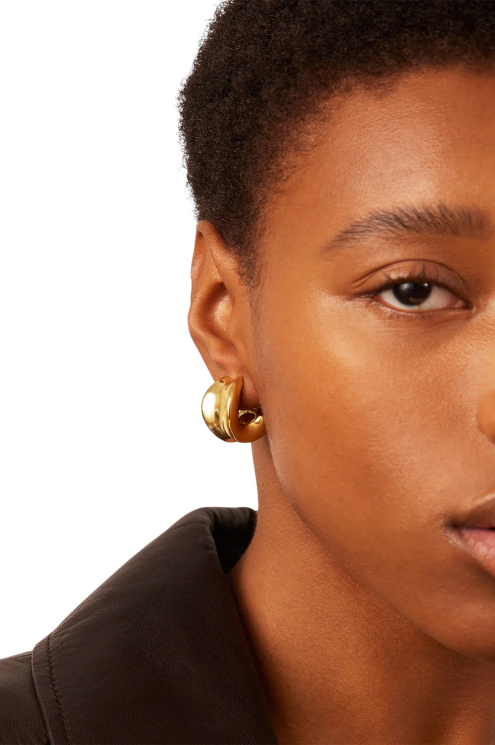 Chunky Doune Hoops - Gold