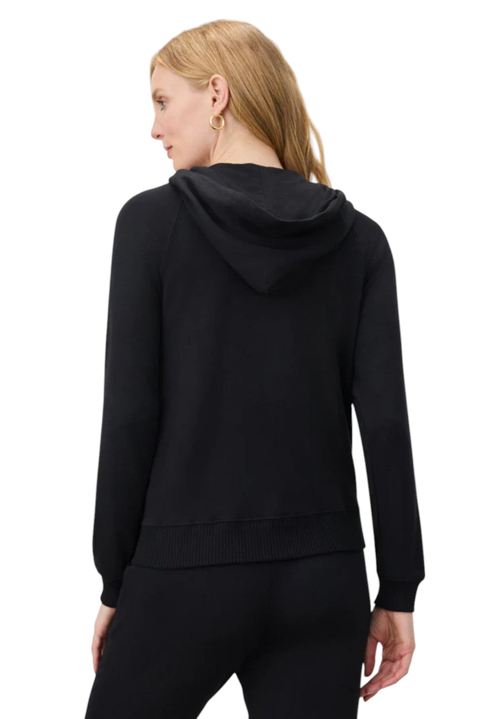 Super Soft Zip Up Hoodie - Black