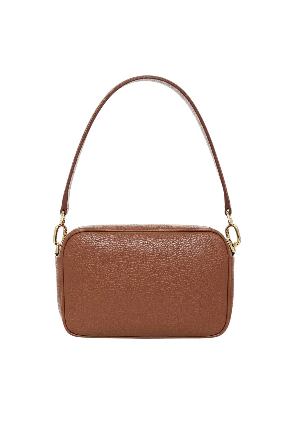 *PRE-ORDER* Lili Bag - Cognac Pebbled - Shop Yu Fashion