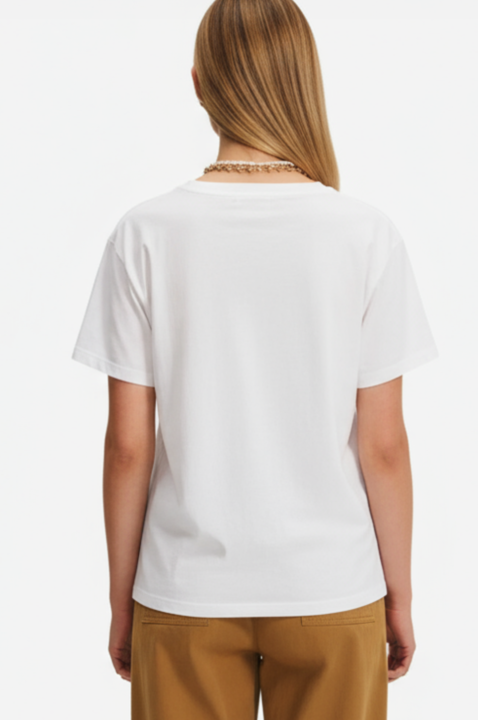 Tia Tee - White - Shop Yu Fashion