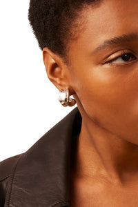 Chunky Doune Hoops - Silver