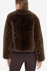 Lexy Leopard Faux fur Jacket - Leopard