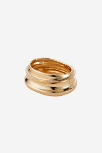 Mega Lennon Bangle - Gold