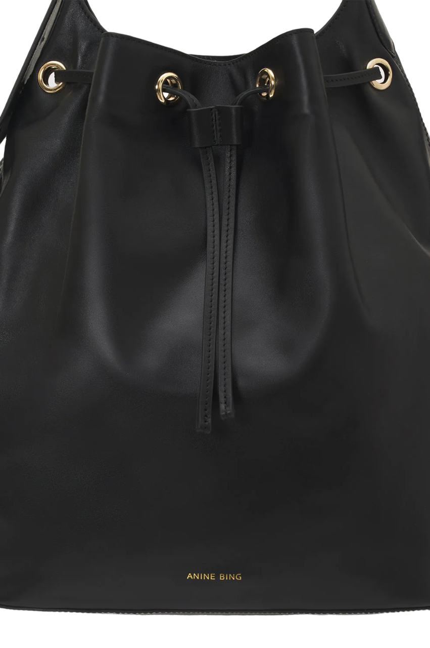 Alana Bucket Bag - Black