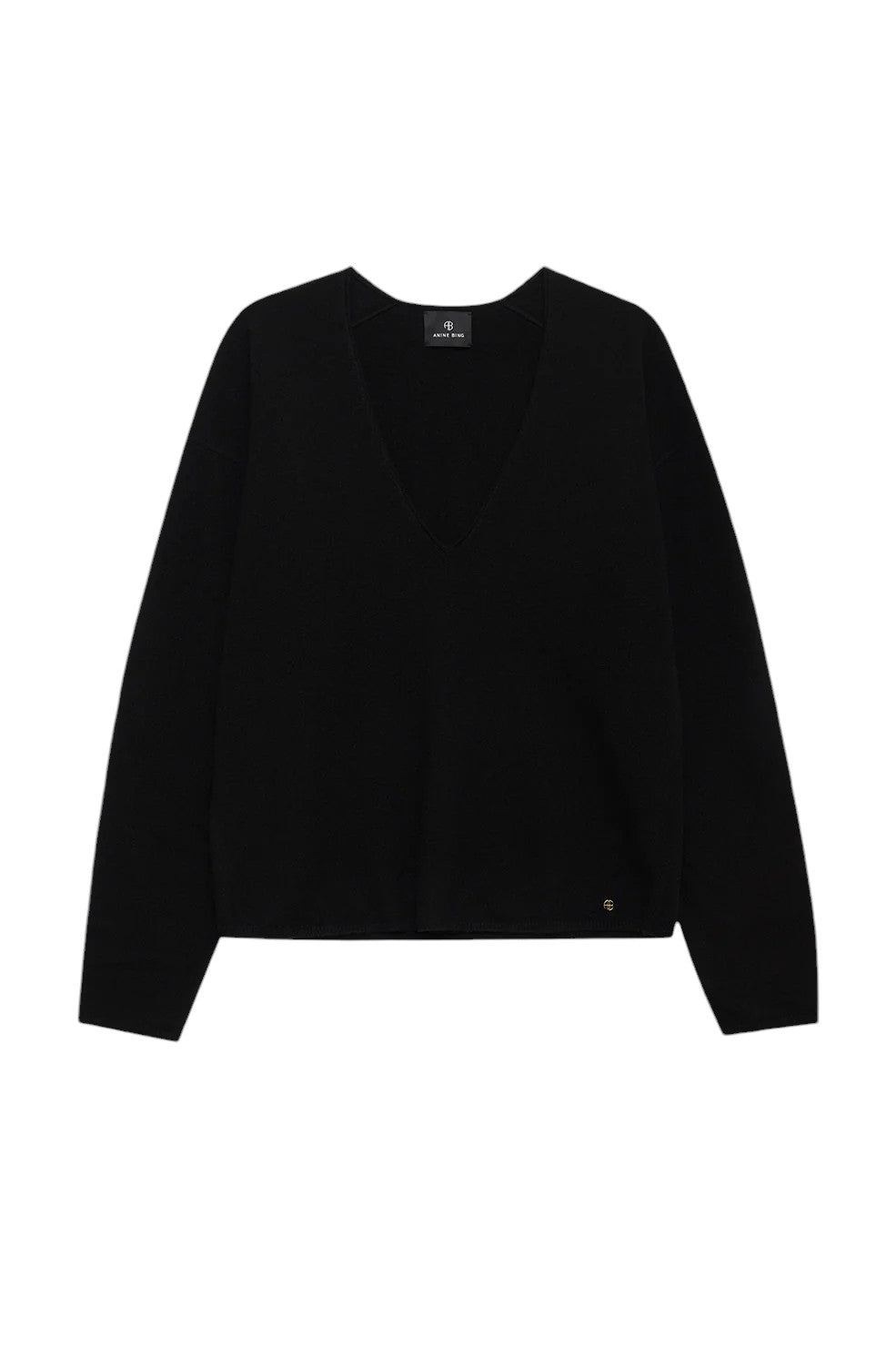 Athena Sweater - Black Cashmere