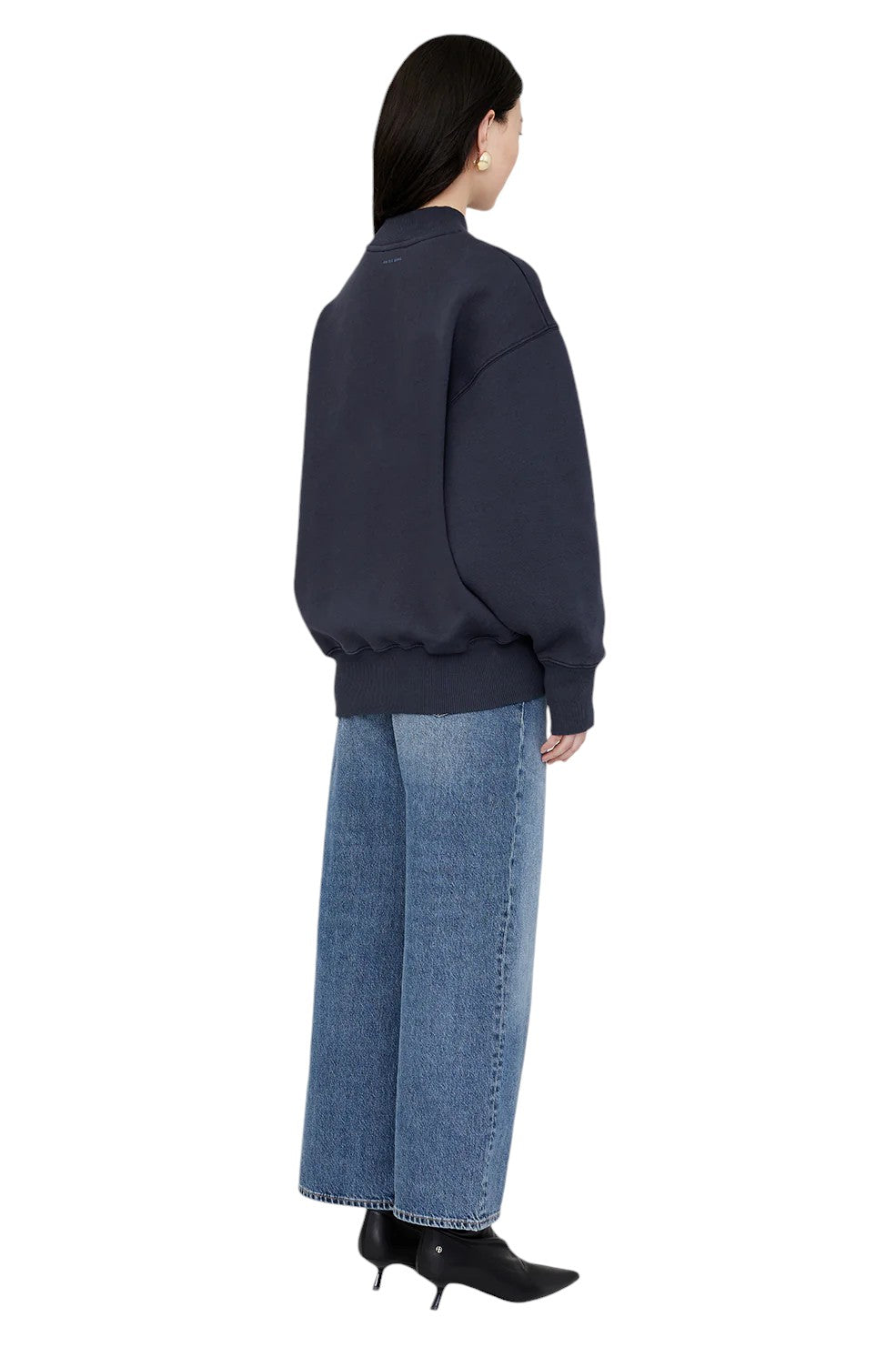 Bradie Sweatshirt Bing - Navy - Shop Yu Fashion