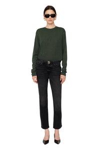Giorgio Long Sleeve Sweater - Dark Olive
