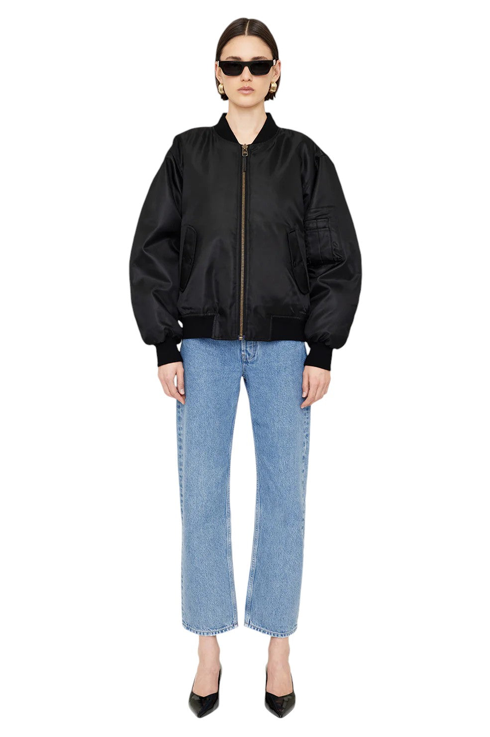 Leon Bomber - Black - Shop Yu Fashion