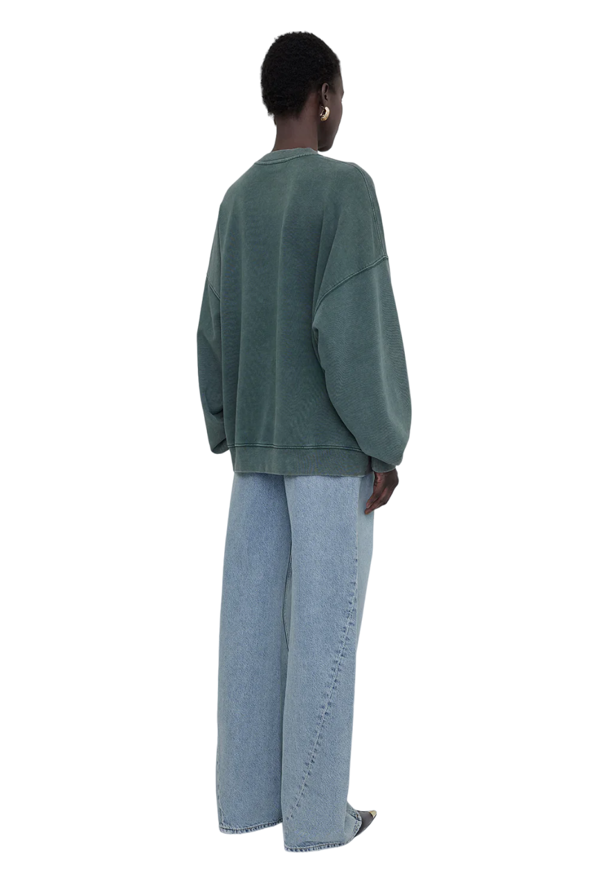 Miles Sweatshirt Anine Bing - Washed Green Sage