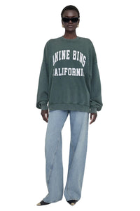 Miles Oversized Sweatshirt - Washed Dark Sage