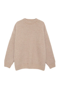 Sydney Crew Sweater - Camel