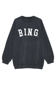 Tyler Sweatshirt Bing - Washed Black