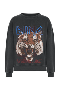 Tiger Sweatshirt - Faded Black