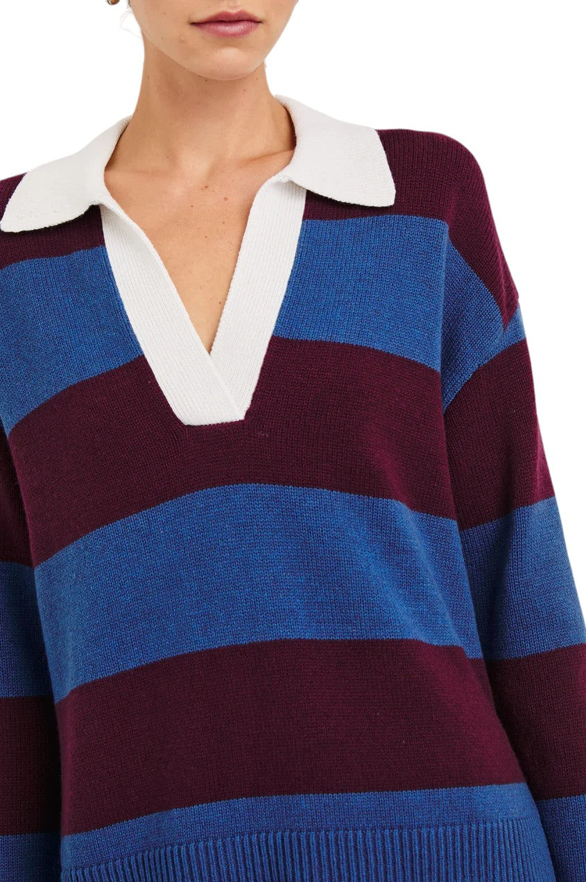 Harris Sweater - Rugby Stripe - Shop Yu Fashion