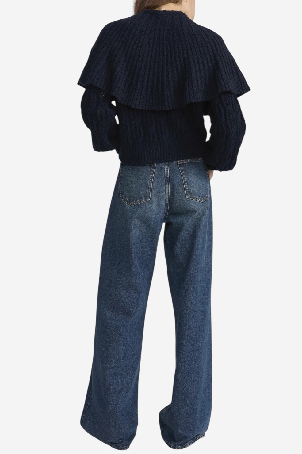 The Cape Sweater - Navy