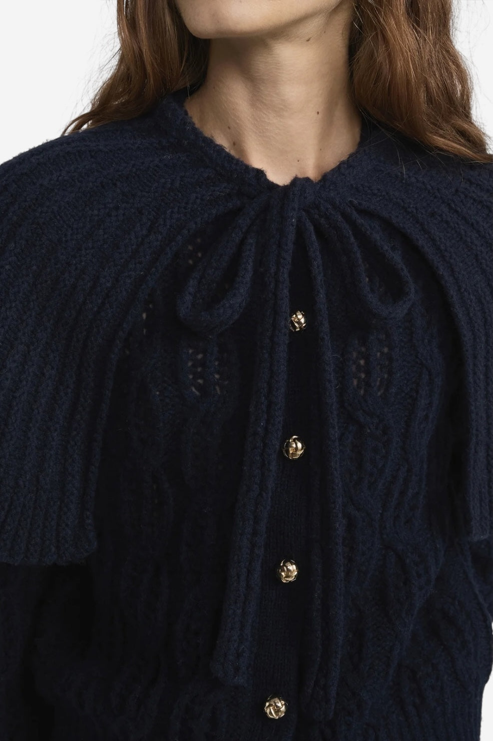 The Cape Sweater - Navy