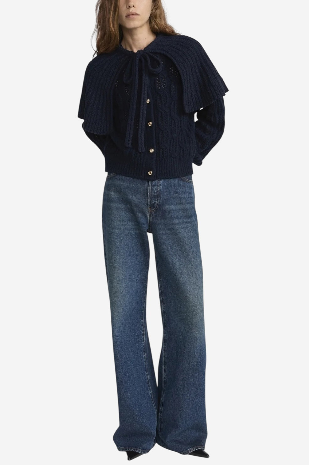 The Cape Sweater - Navy